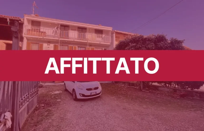 Pavone Canavese - Trilocale parzialmente arredato - affittato