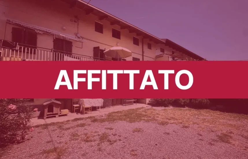 ivrea - appartamento con giardino - affittato